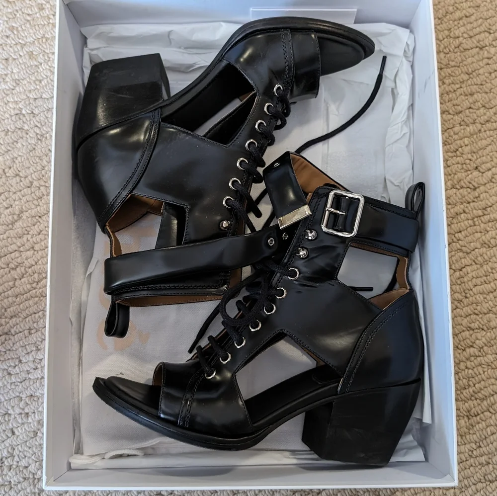 Chloe Rylee Open Toe Boot - Picture 2 of 2